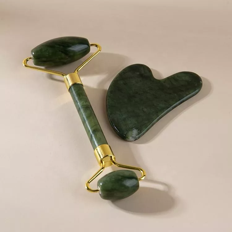 Vlastní Jade Roller a Gua Sha Set